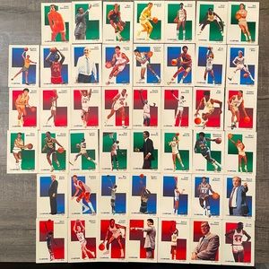 COURTSIDE COLLEGE FLASHBACK SET LIMITED EDITION 45 CARD SET • 199,000 PRODUCED
